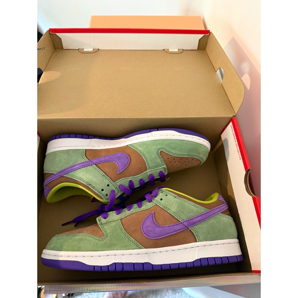 Nike Dunk Low SP Veneer/Autumn Green/Deep Purple 2020 Men's 9 DA1469-200